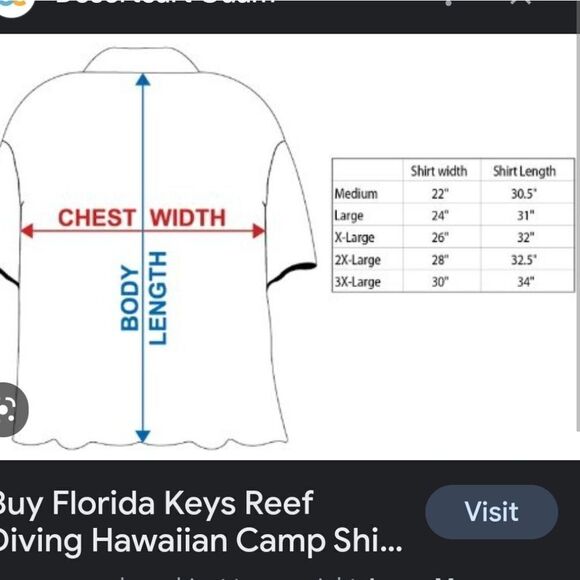 David Carey Florida Keys Reef Diving unisex shirt size 2x. New original package. - Picture 2 of 5
